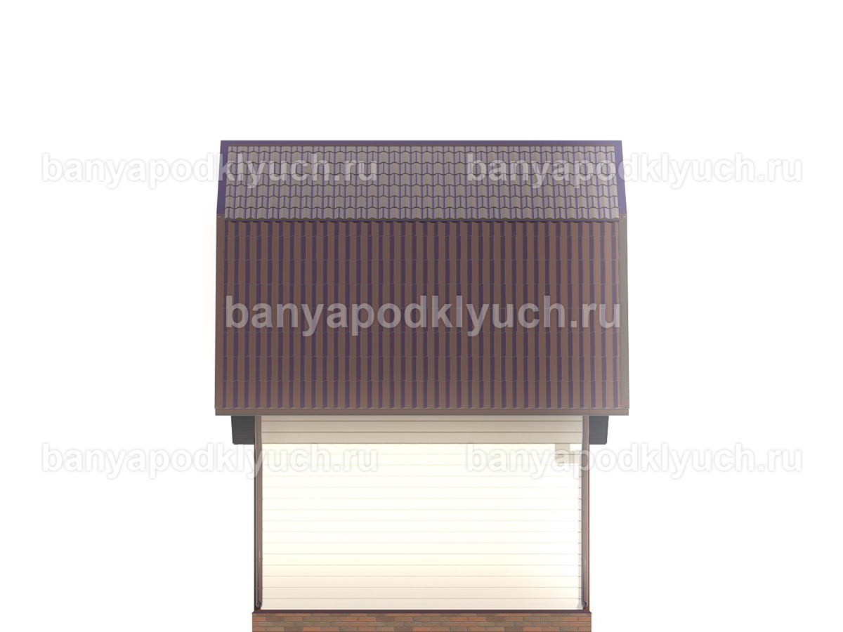 Каркасная баня 7.5x4.5 м Каркасная баня 7.5x4.5 м